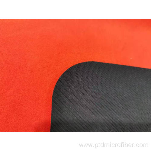 Microfiber grip fitness towel with rubber coated